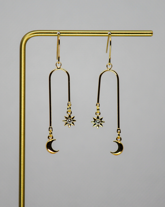 Sun and Moon Pendant Charm