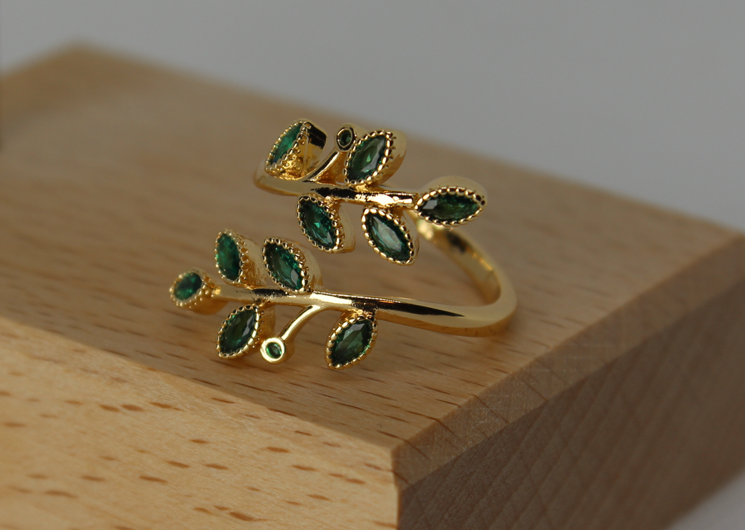 Leaf Wrap Ring