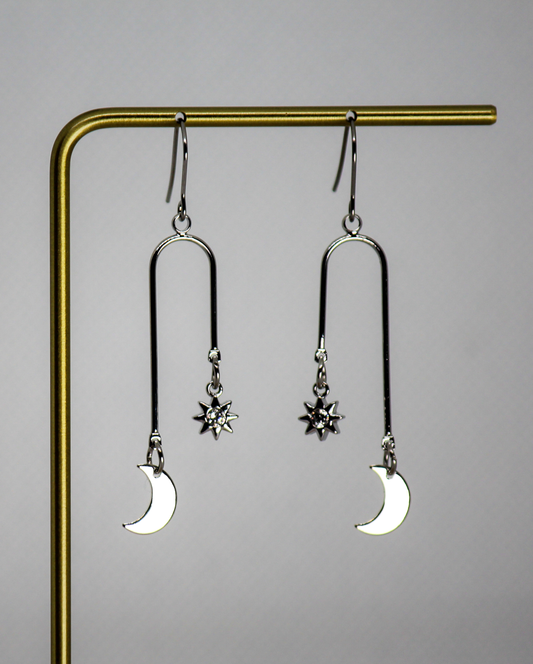 Sun and Moon Pendant Charm