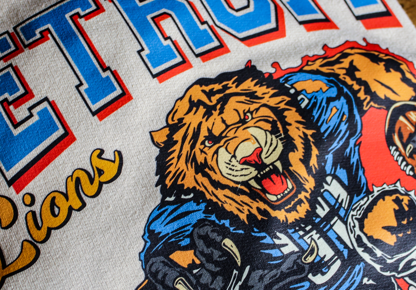 Vintage Detroit Football