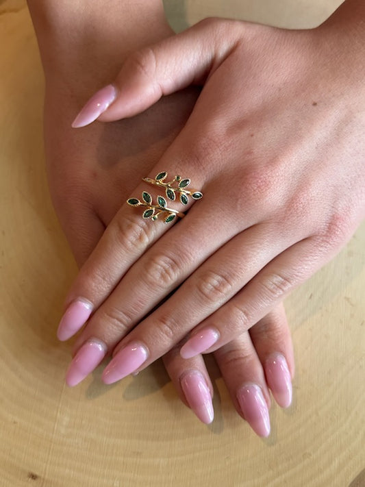 Leaf Wrap Ring
